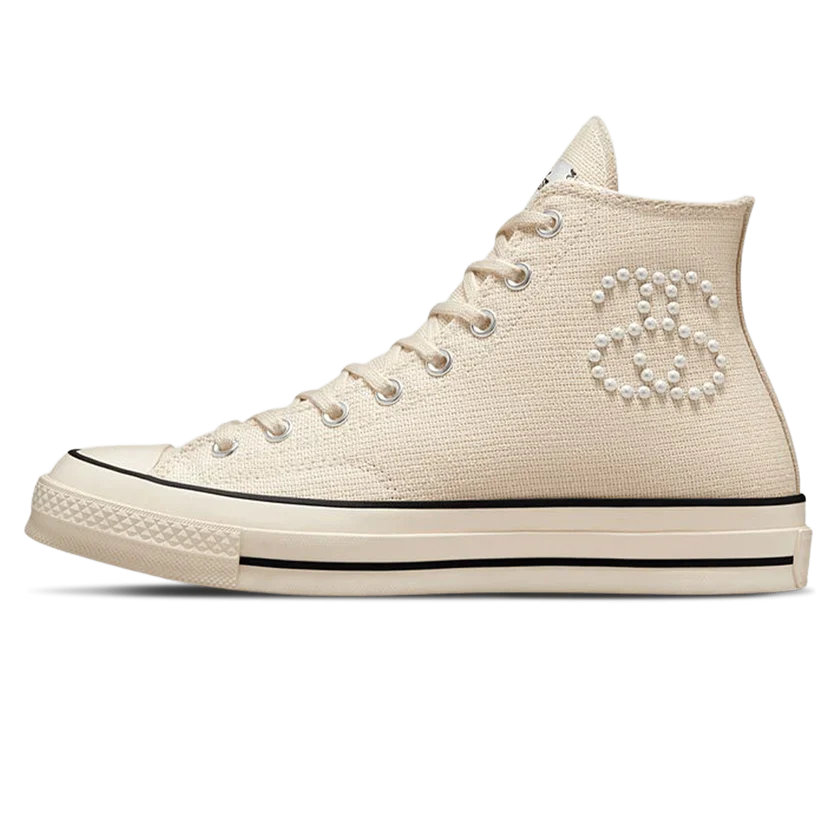 Converse x Stussy Chuck Taylor All-Star 70 Hi 'Fossil Pearl'