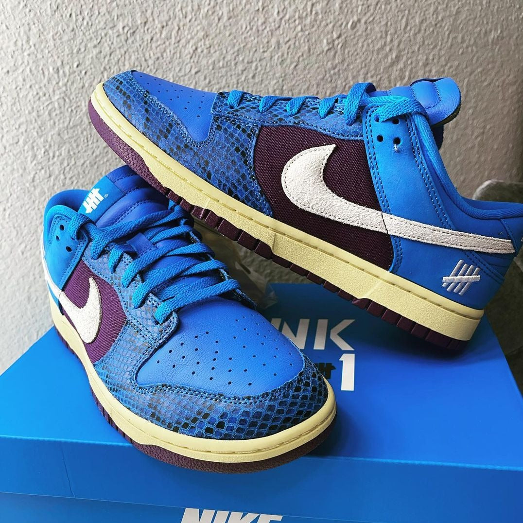 Nike x Undefeated Dunk Low 5 On It 'Dunk Vs. AF1'