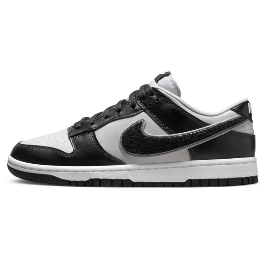 Nike Dunk Low 'Chenille Swoosh Black Grey'