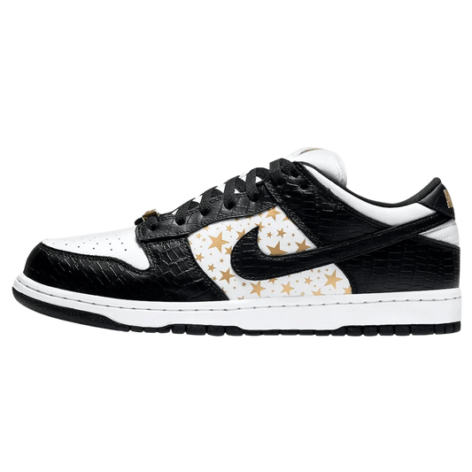 Nike SB x Supreme Dunk Low 'Stars Black'